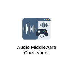 Audio Middleware for Game Development - Interview Cheat Sheet