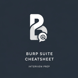 Burp Suite Security Testing Cheat Sheet