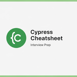 Cypress Interview Cheat Sheet