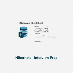 Hibernate Interview Cheat Sheet