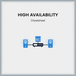 High Availability (HA) System Administration Cheat Sheet