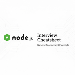 Node.js Interview Cheat Sheet