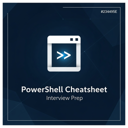PowerShell System Administration Interview Cheat Sheet