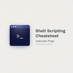Shell Scripting for System Administration - Interview Cheat Sheet