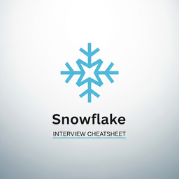 Snowflake Technical Interview Cheat Sheet