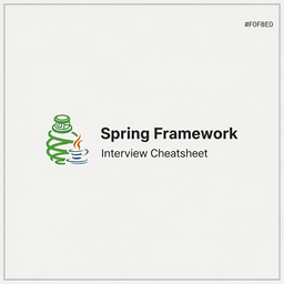Spring Framework Interview Cheat Sheet