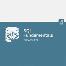 SQL Fundamentals Interview Cheat Sheet