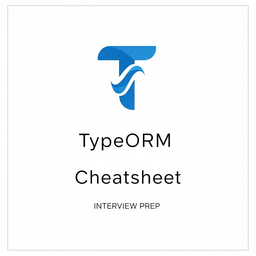 TypeORM Interview Cheat Sheet