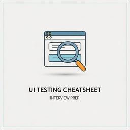 UI Testing Interview Cheat Sheet