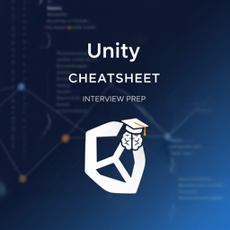 Unity Game Development Cheat Sheet
