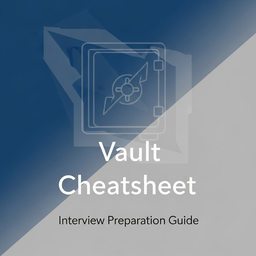 HashiCorp Vault DevOps Interview Cheat Sheet